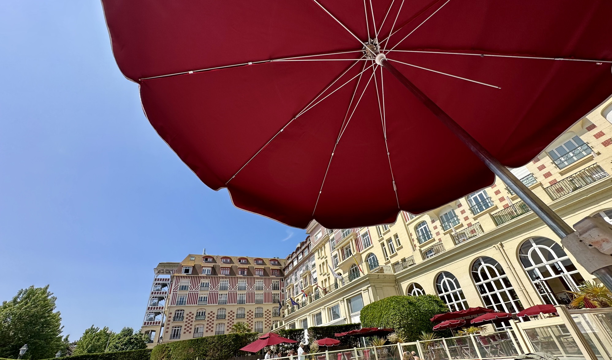 Front de mer et triangle d'or à Deauville